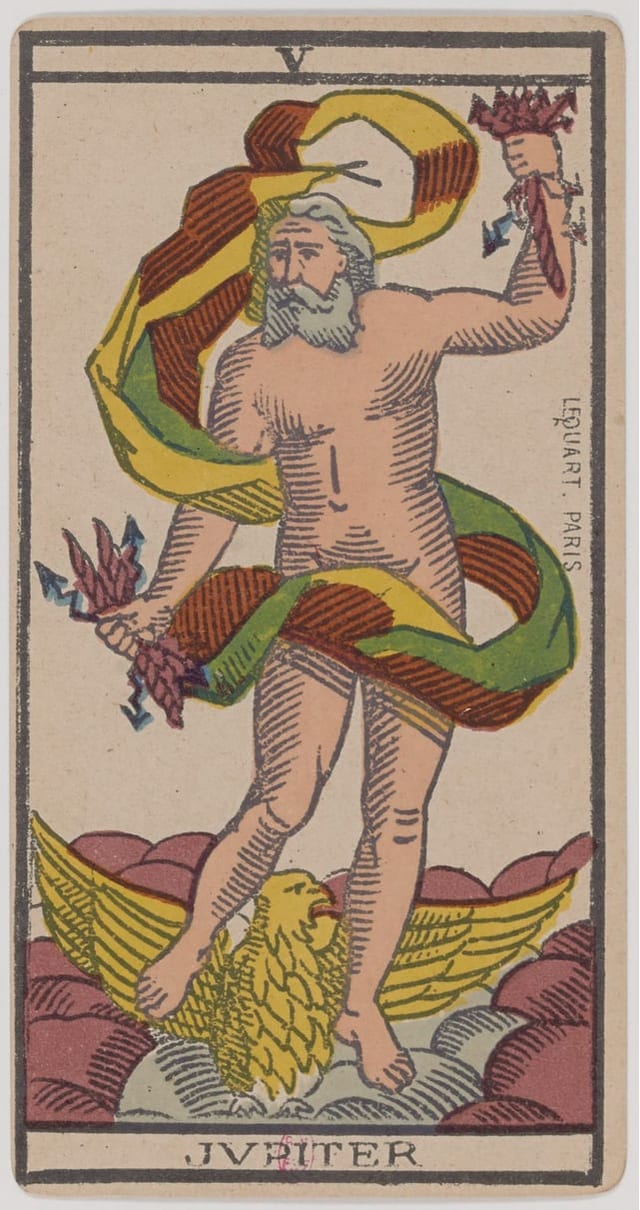 Le Pape, lame du Tarot de Marseille